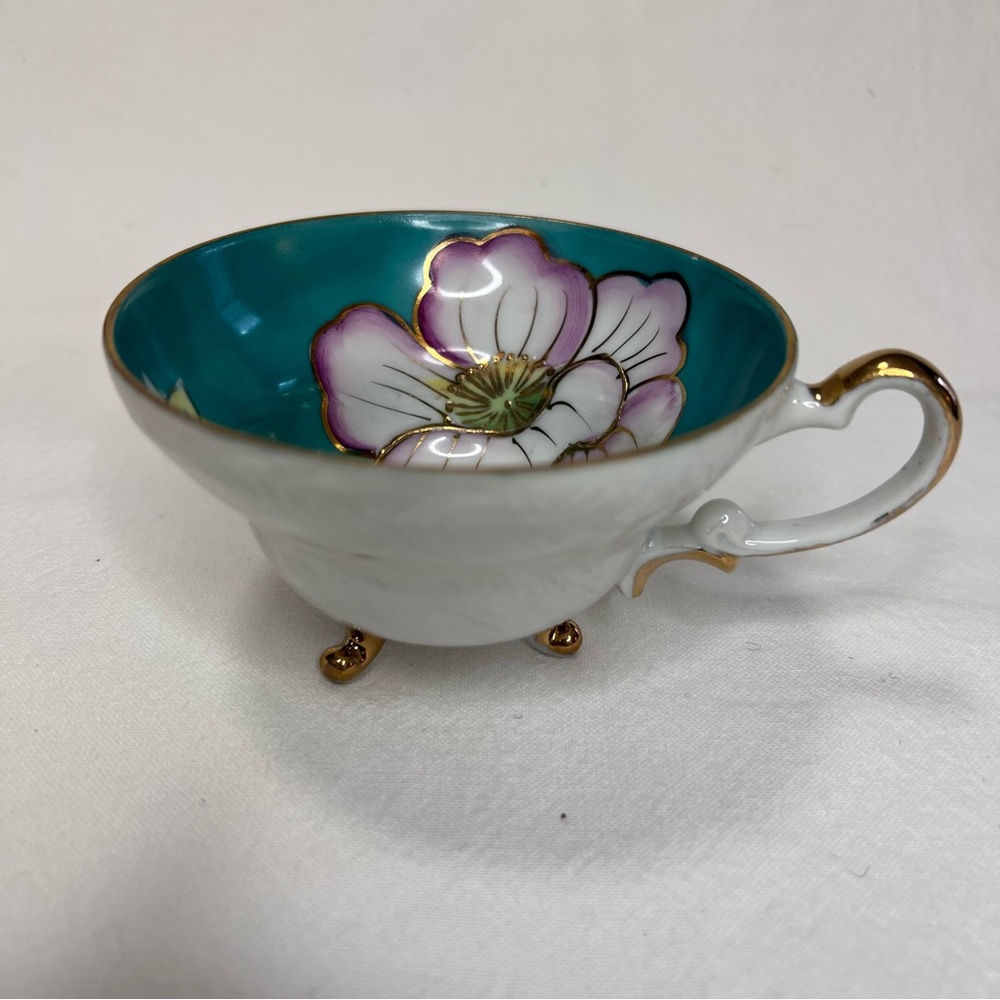 Vintage Lustreware Footed Teacup